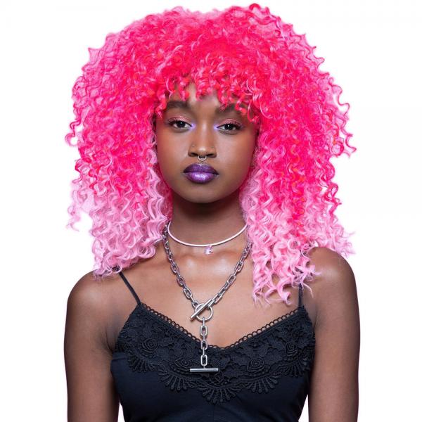 Curl Girl Manic Panic Parykk Pink Passion Ombre