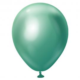 Grønne Mini Chrome Ballonger 100-pakning