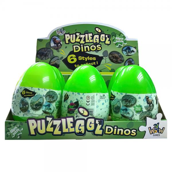 Puzzleggz Dinoz Dinosaurpuslespill