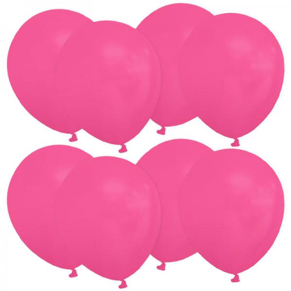 Rosa Miniballonger Hot Pink 100-pakning