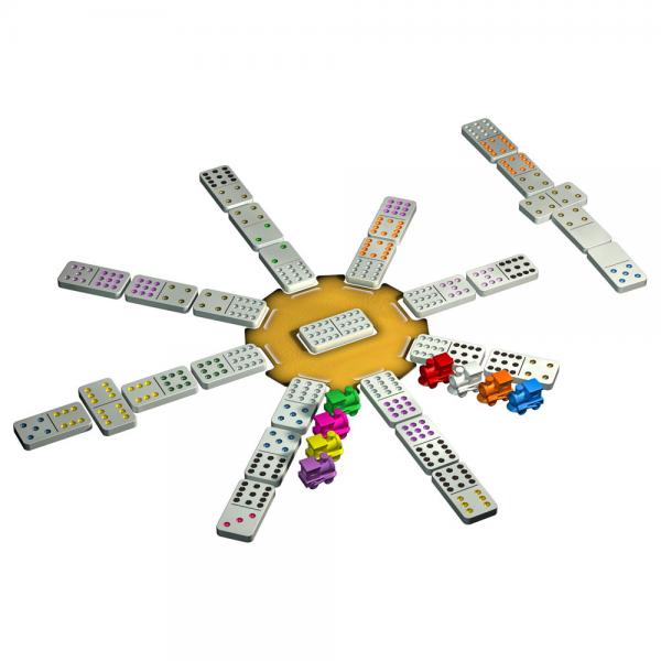 Mexican Train Domino Spill