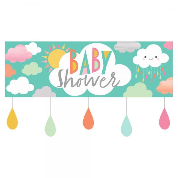 Banner Baby Shower Sunshine