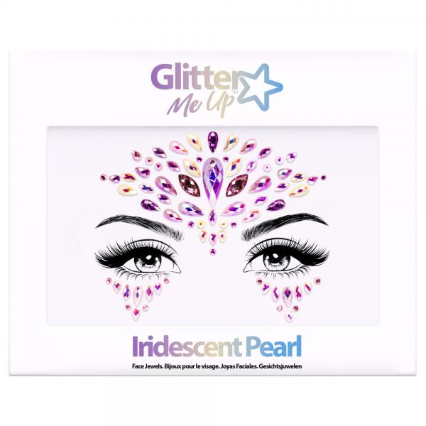 Iridescent Pearl Face Jewels