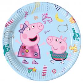 Peppa Gris Bursdag Papptallerkener