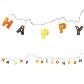 Happy Halloween LED-Lyslenke