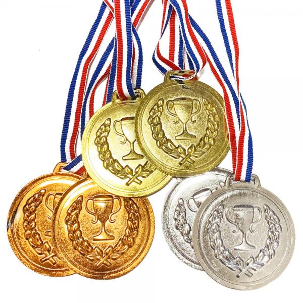 Medaljer 6-pakning