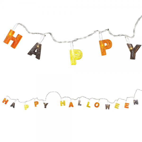 Happy Halloween LED-Lyslenke