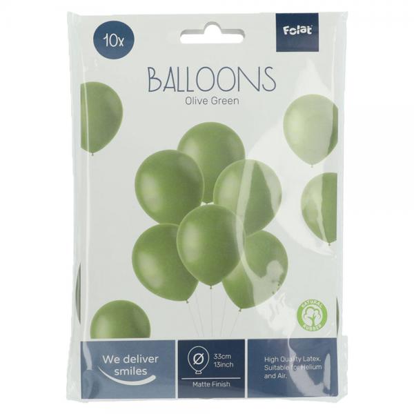 Latexballonger Grnne Olive Green