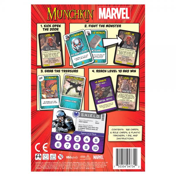 Munchkin Spill Marvel