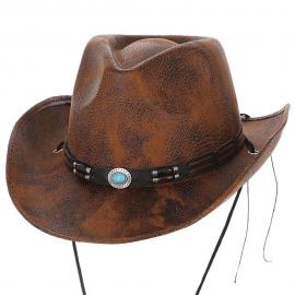 Cowboyhatt Brun Western