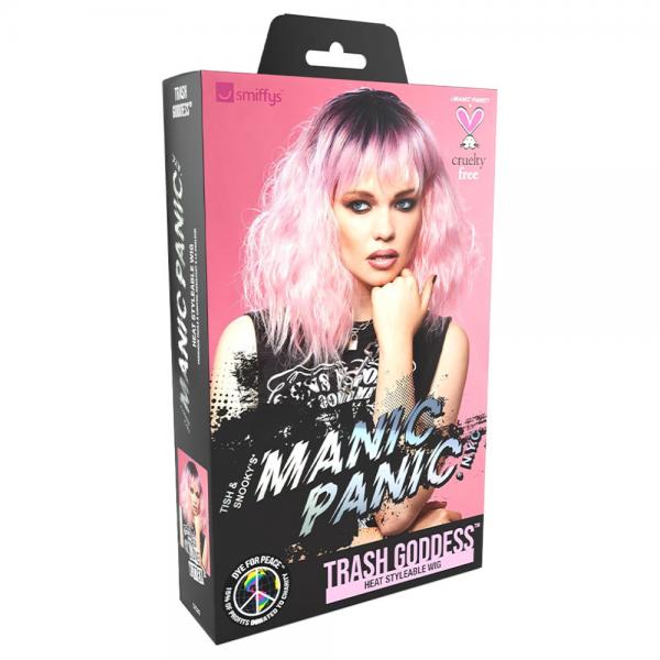 Trash Goddess Ombre Manic Panic Parykk Rosa