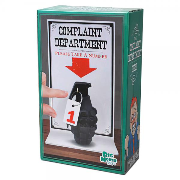 Complaint Department Skilt