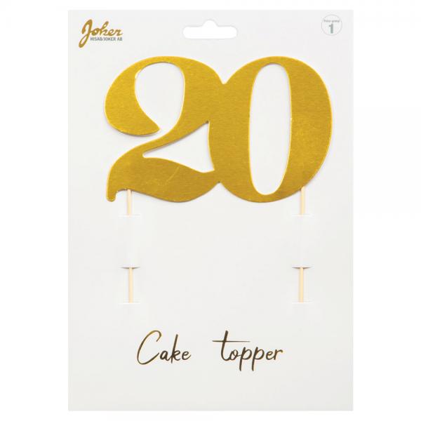 Cake Topper Gull 20