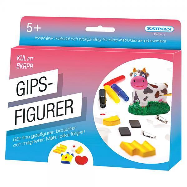 Gipsfigurer Hobby Sett