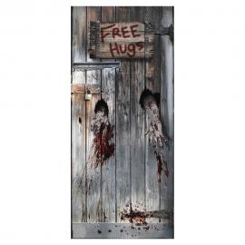 Dørpynt Halloween Free Hugs