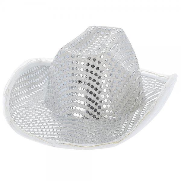 LED Cowgirl Hatt Slv