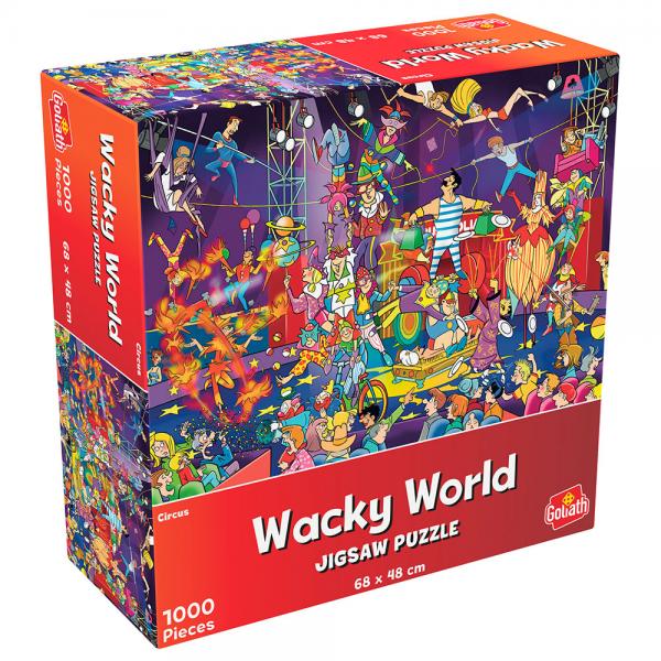 Wacky World Sirkus Puslespill 1000 Brikker