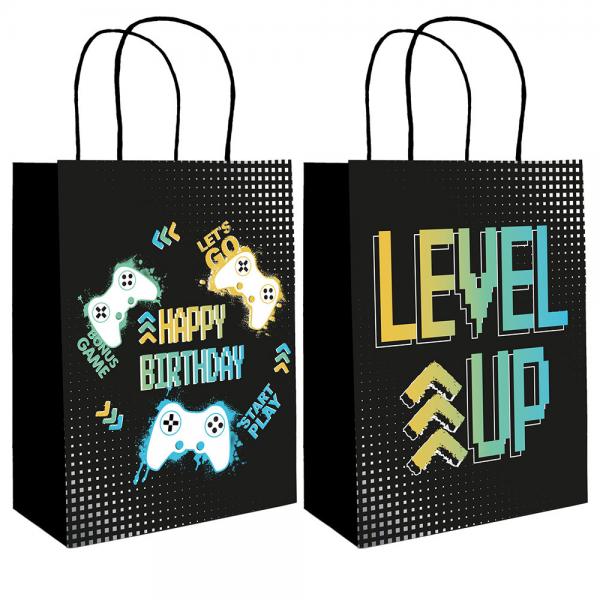 Gavepose Level Up Birthday 6-pakning