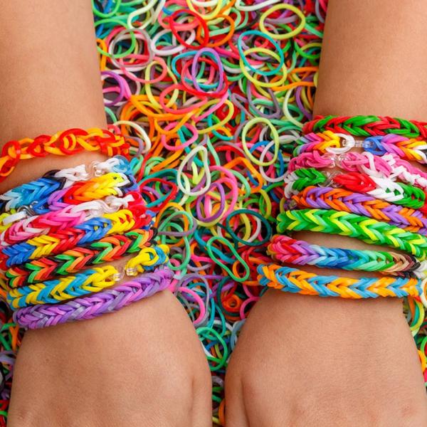 Loom Band Flerfarget 300-pakning