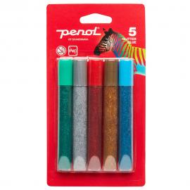 Penol Glitterlim 5-pakning