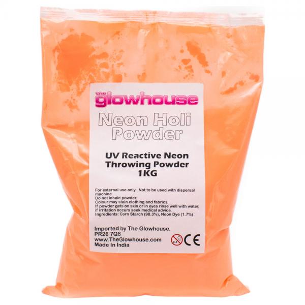 UV Neon Pulver Oransje 1 kg