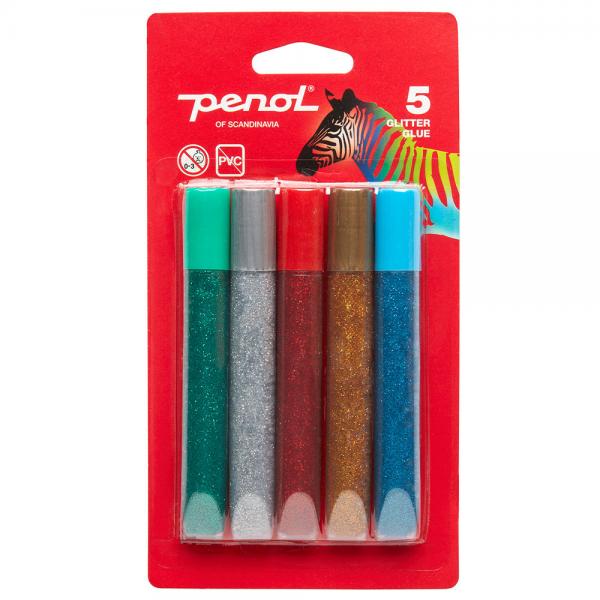 Penol Glitterlim 5-pakning