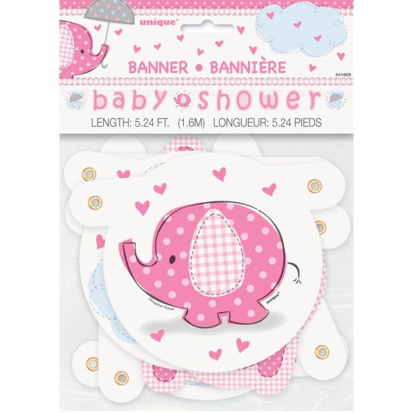 Baby Shower Girlander Girl Umbrellaphant