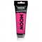 Moon Glow Neon UV Kropps- & Ansiktsfarge Rosa 75 ml