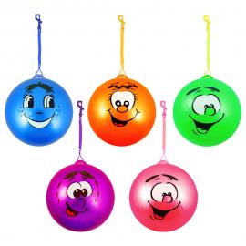 Duftende Smileyball med Nøkkelring