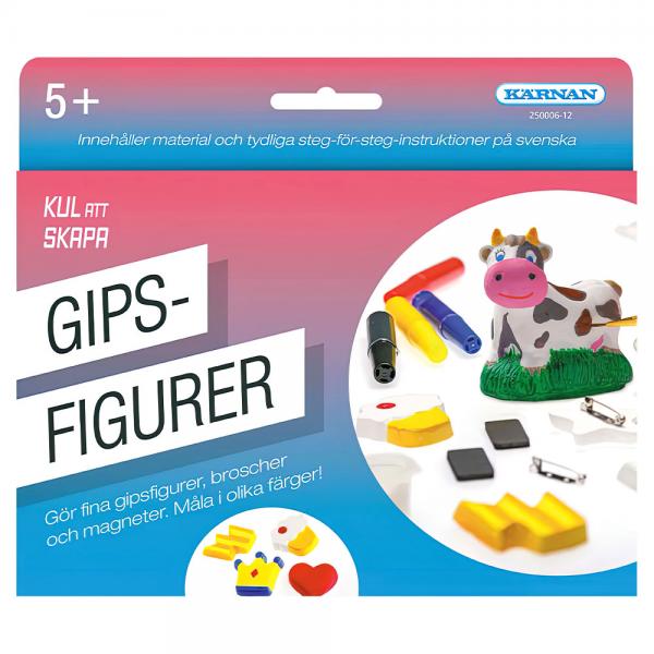 Gipsfigurer Hobby Sett