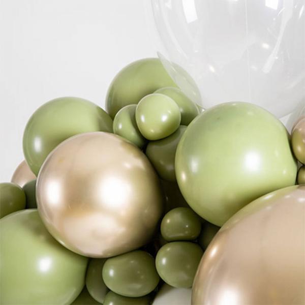 Latexballonger Grnne Olive Green