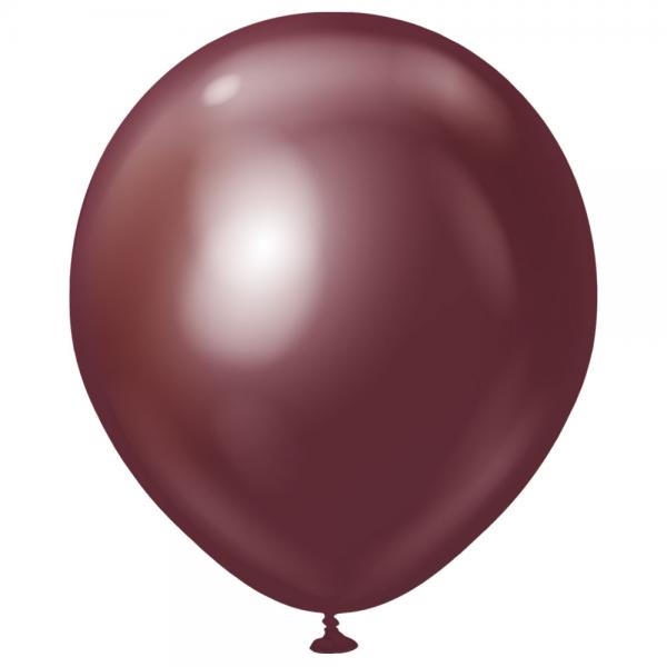 Premium Store Latexballonger Chrome Burgundy