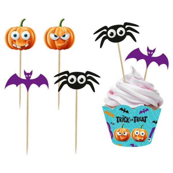 Halloween Party Picks & Wrappers Trick or Treat