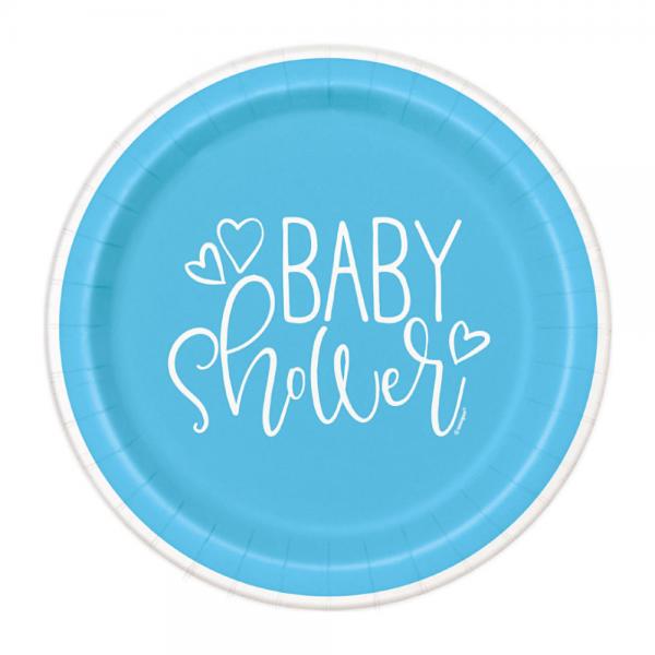 Baby Shower Pappasjetter Lysebl