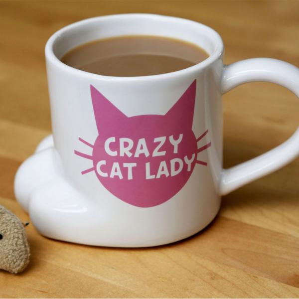 Crazy Cat Lady Kaffekopp