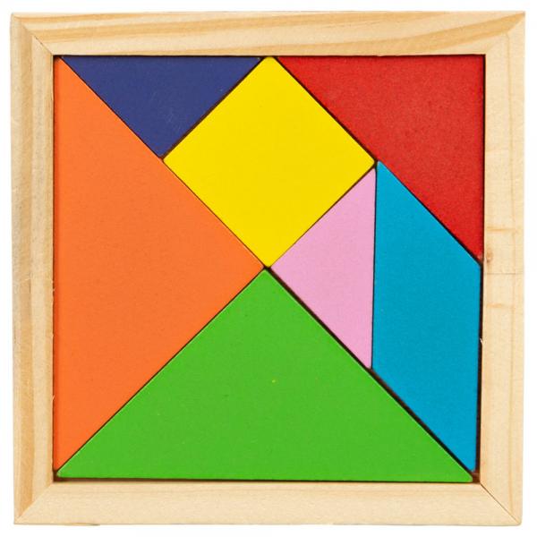 Trepuslespill Tangram