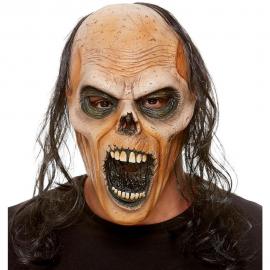 Zombie Flintskalle Latex Maske