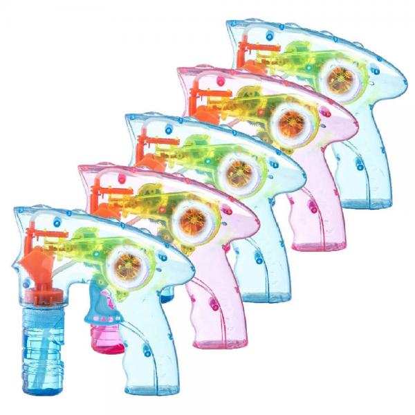 Light Up Bubble Gun Speboblepistol