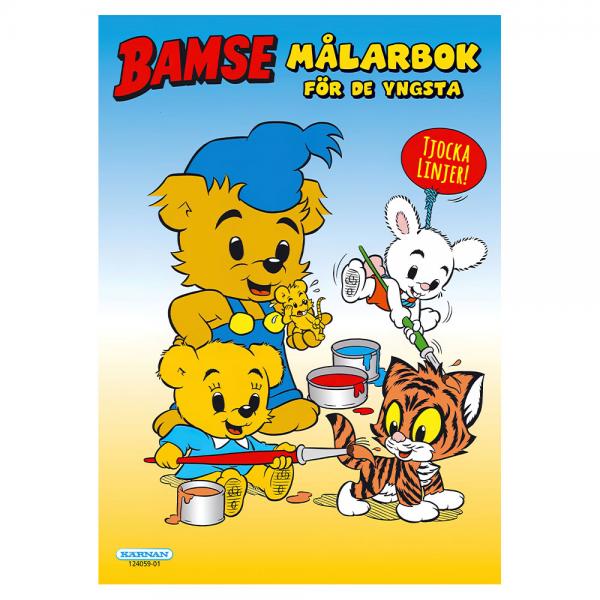 Bamse Fargeleggingsbok