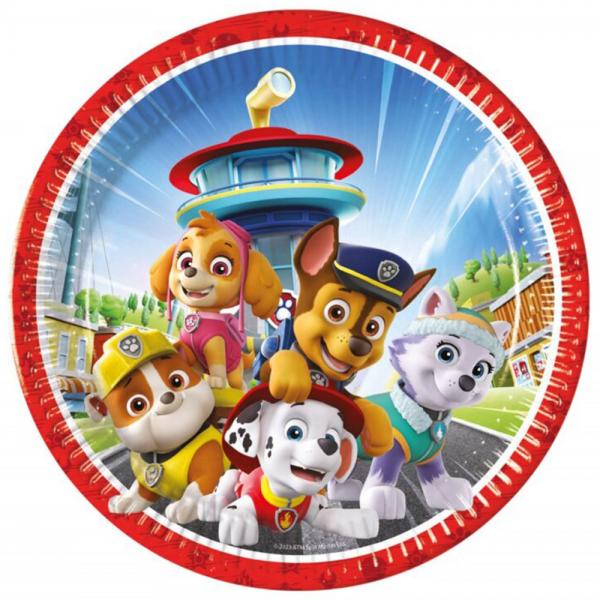 Paw Patrol Papptallerkener