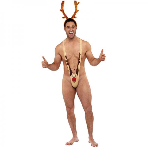 Rudolf med Rd Nese Mankini