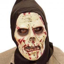 Mørk Zombiemaske med Hette