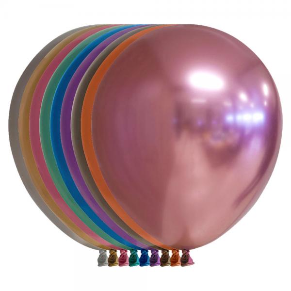 Latexballonger Chrome Fargeblanding