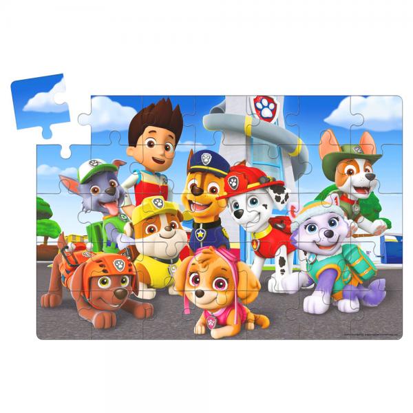 Paw Patrol Gulvpuslespill