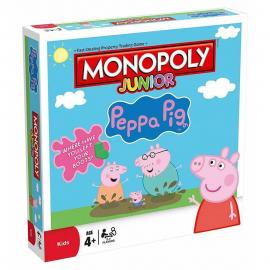 Monopol Junior Peppa Gris Spill Engelsk