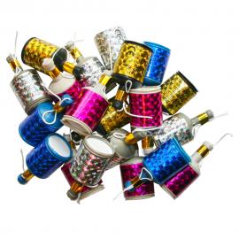 Party Poppers Fargeblanding 20-pakning