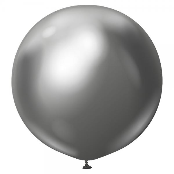 Gr Store Chrome Latexballonger Space Grey