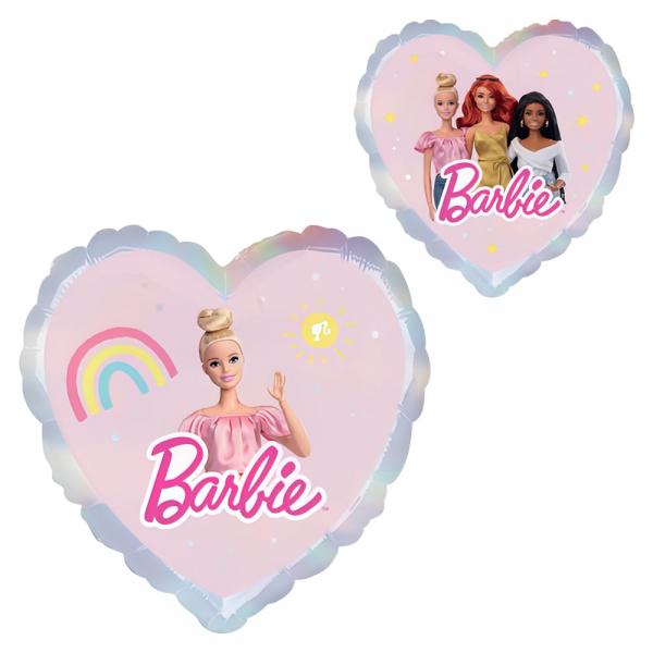 Barbie Folieballong Hjerte