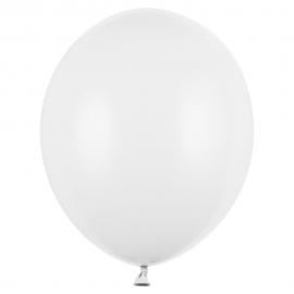 Hvite Ballonger Pastel Pure White