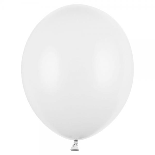 Hvite Ballonger Pastel Pure White